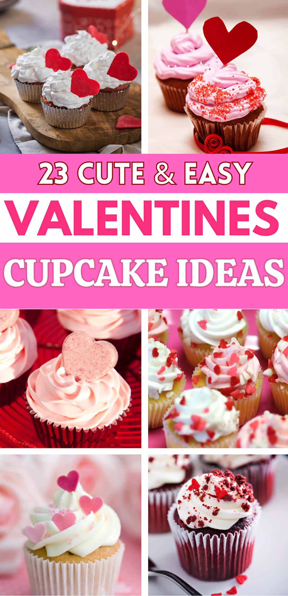 Valentines Themed Cupcakes