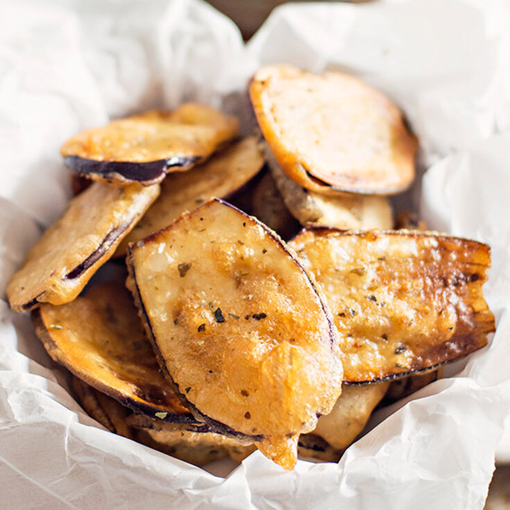 Image for Crispy Fried Eggplant Recipe
