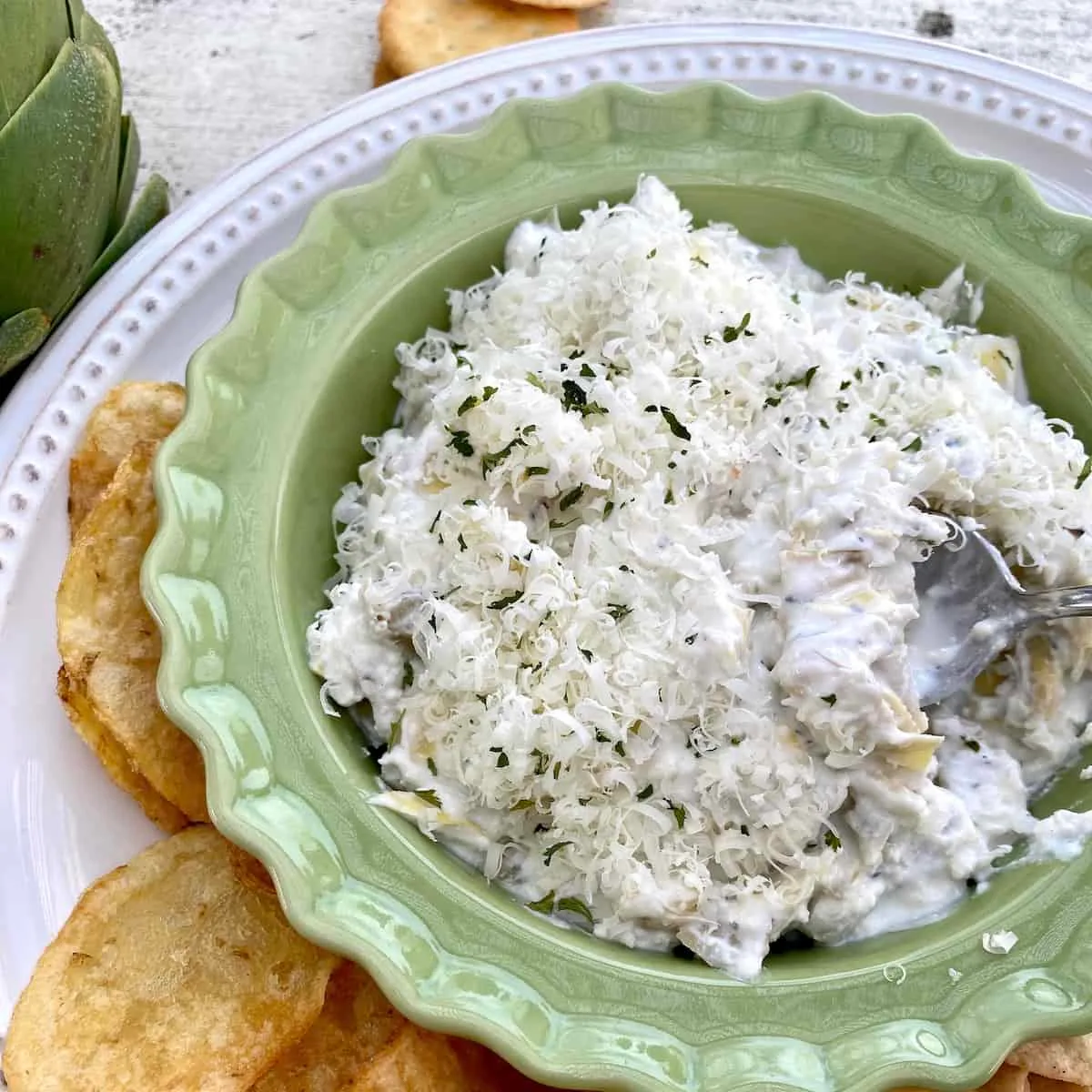 Image for Hot Artichoke Dip (No Spinach)