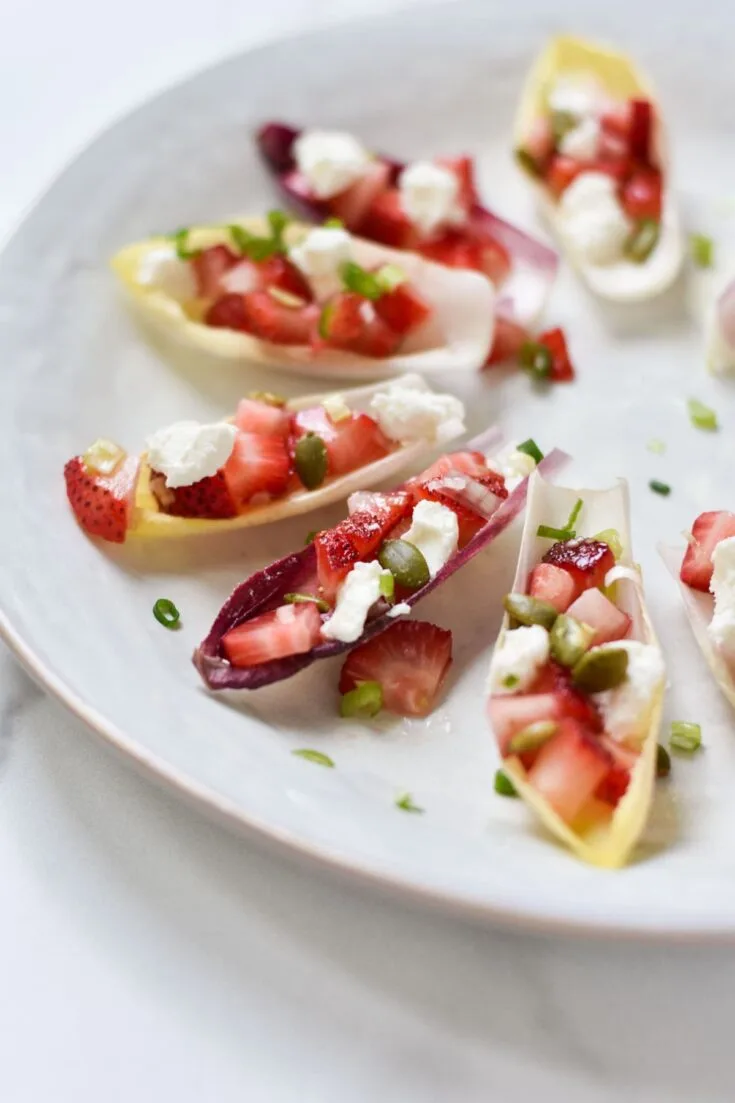 Image for Endive Appetizer with Strawberry Relish