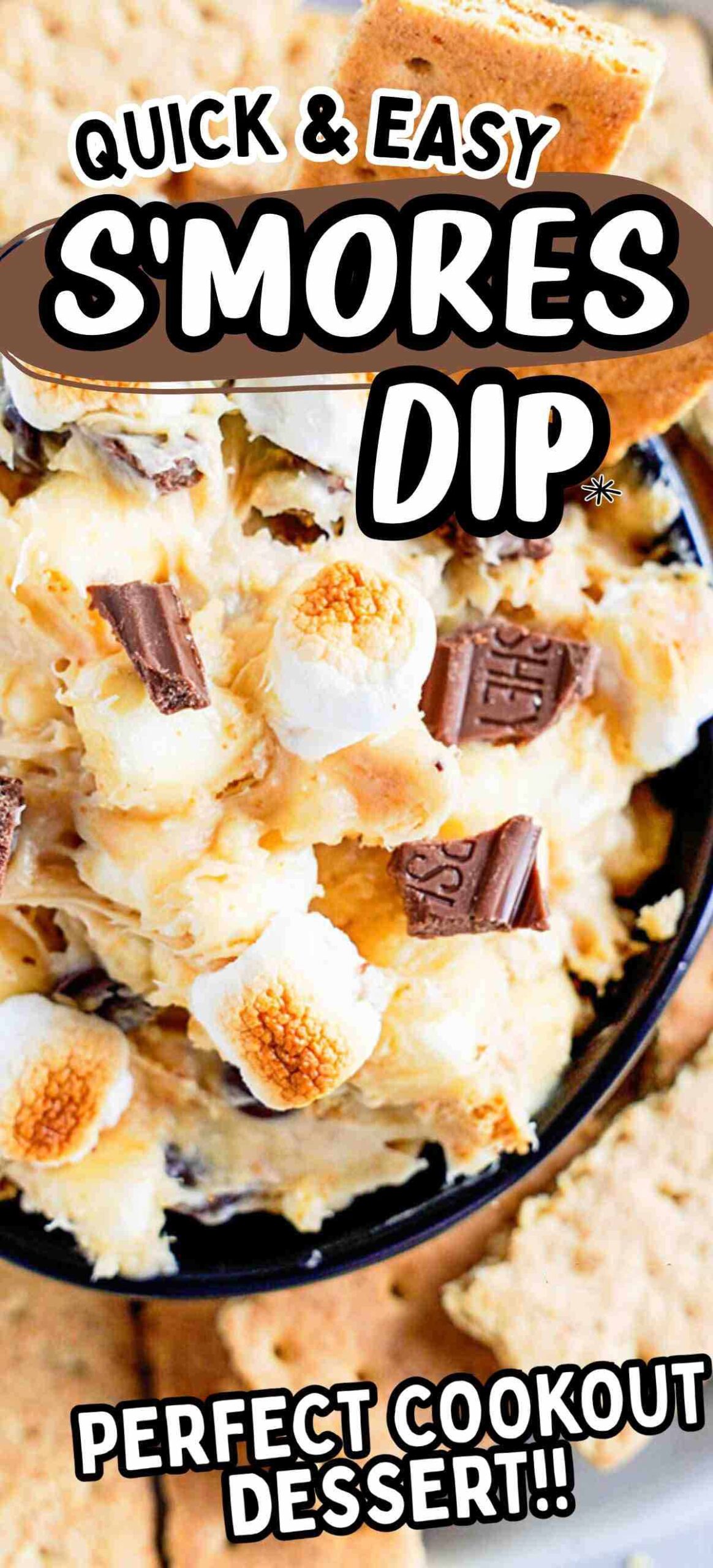 Quick & Easy S&rsquo;mores Cookie Dough Dip for Cookout Dessert &ndash; No-Bake Crowd Favorite