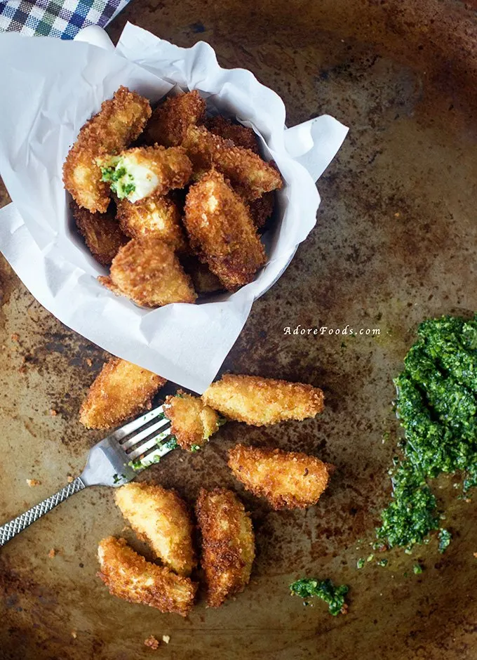 Image for Crispy fried artichoke hearts