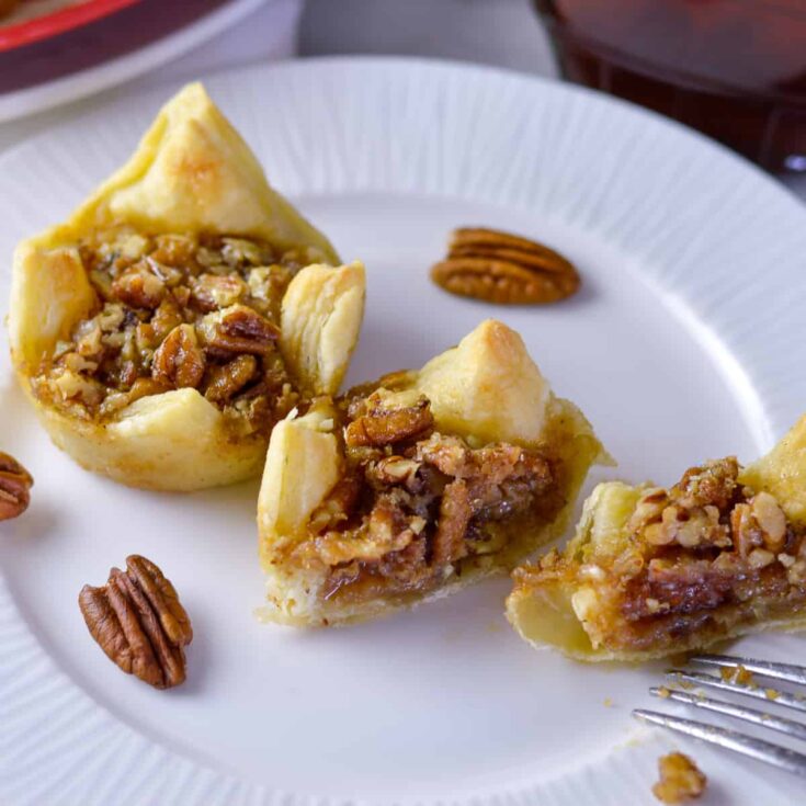 Image for Maple-Bourbon Pecan Pie Puffs (No Corn Syrup)