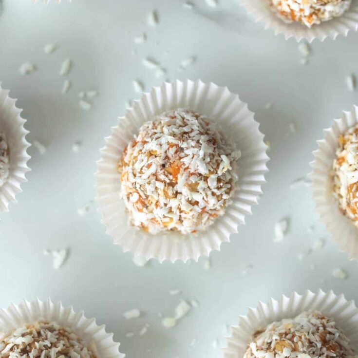 Image for No-Bake Carrot Cake Energy Balls