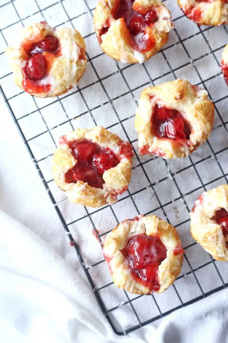 Image for Flaky Puff Pastry Cherry Bombs
