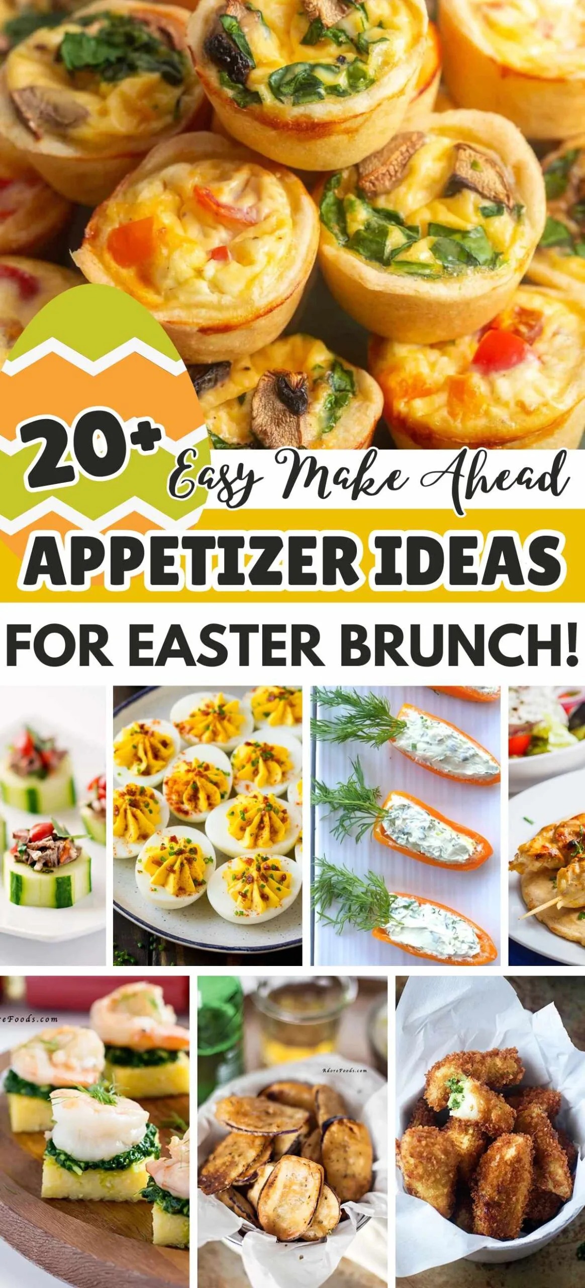 20 Fun Make Ahead Easter Appetizers Ideas for Brunch