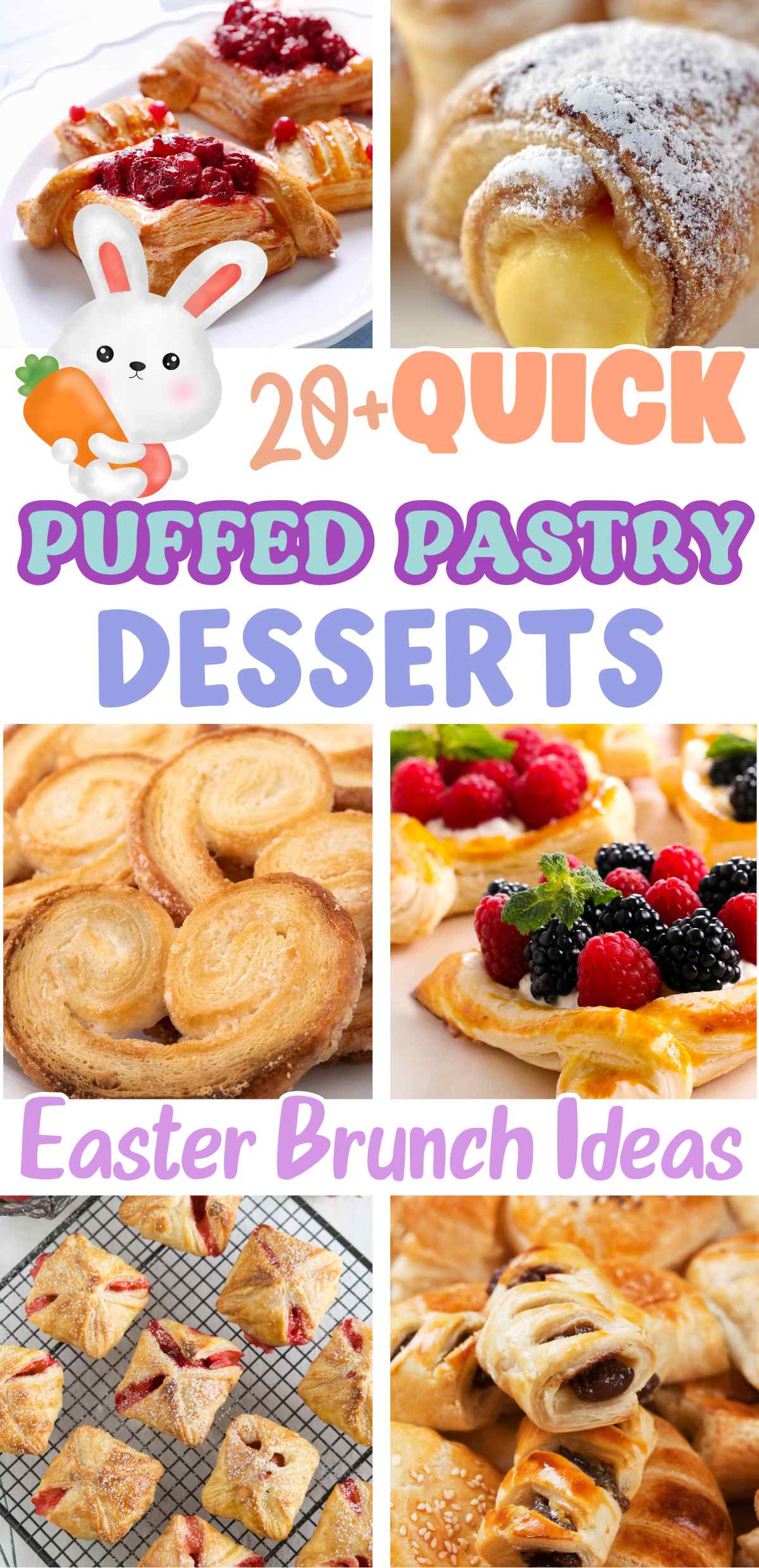 Easy Puff Pastry Desserts for Easter Brunch &ndash; Quick & Elegant Sweet Treats