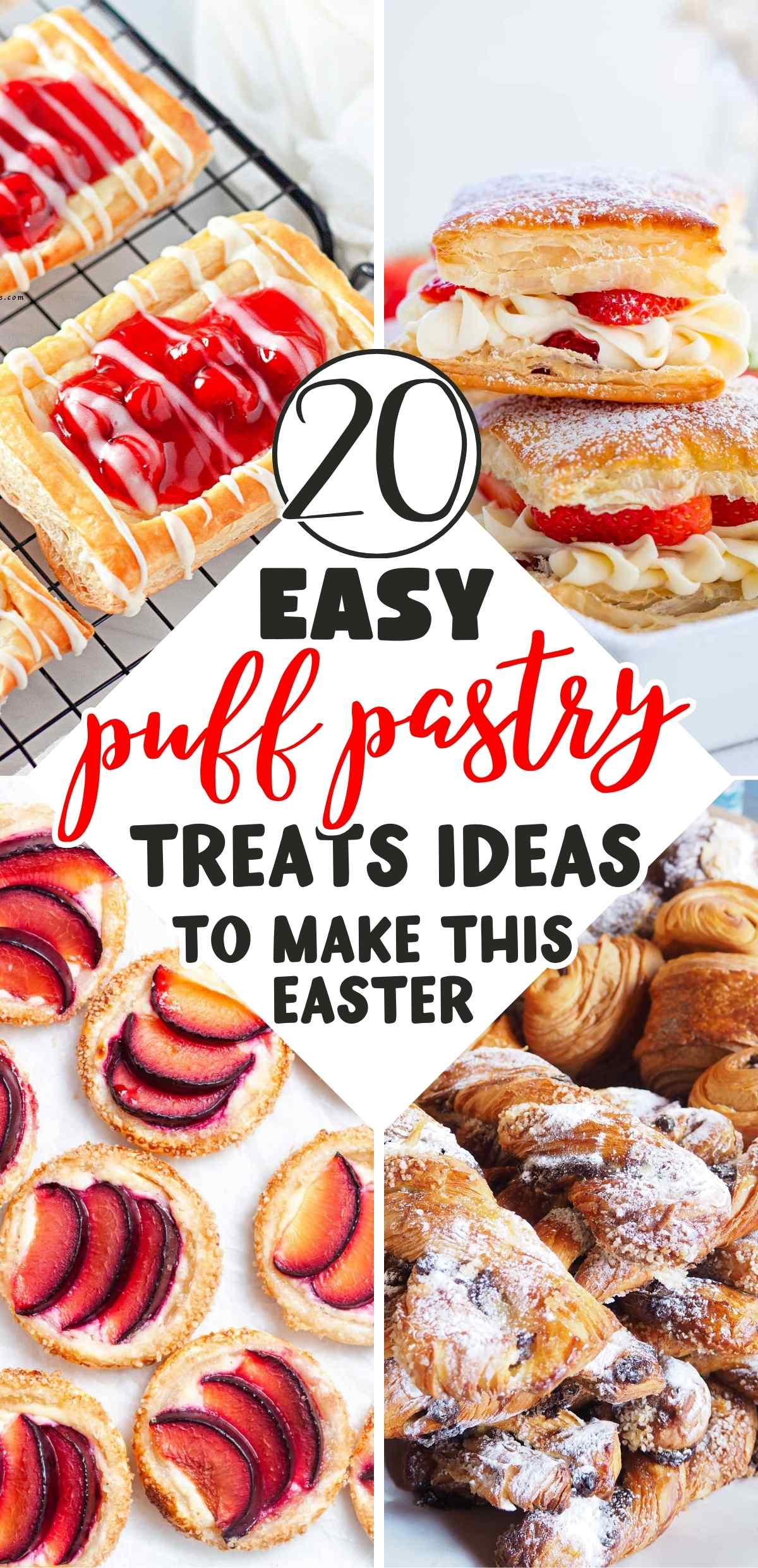 20 Easy Puff Pastry Treats for Easter &ndash; Quick Spring Brunch & Dessert Ideas