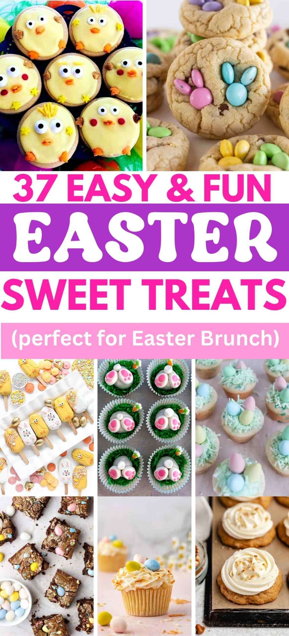 37 Easy Easter Sweet Treats &ndash; Fun & Cute Desserts for Kids and Parties