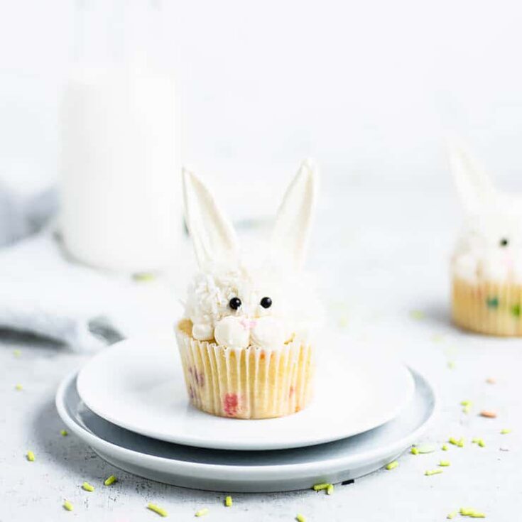 Image for Easy Easter Bunny Cupcakes