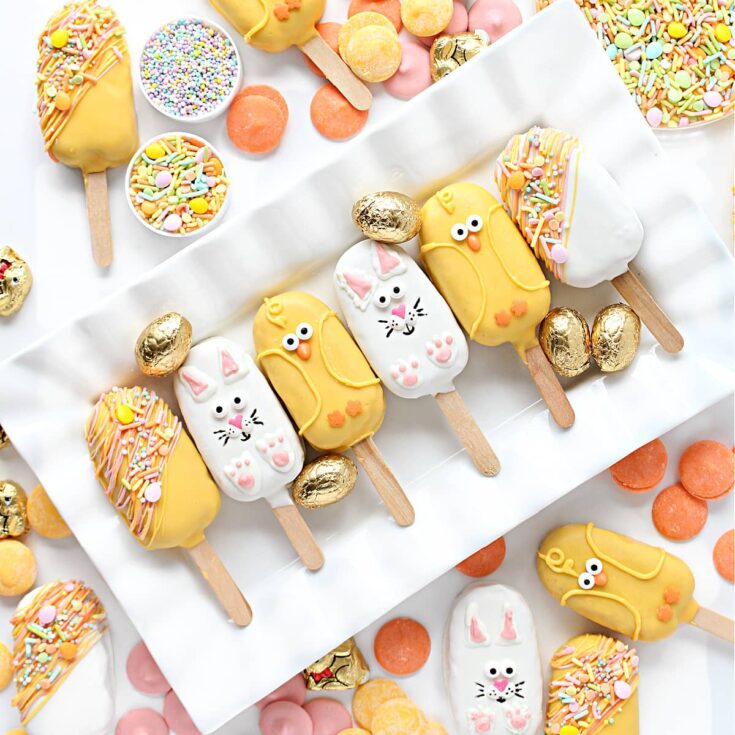 Image for Easter Peanut Chews Candy Pops