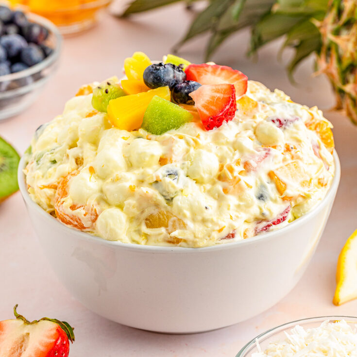 Image for Tropical Marshmallow Fruit Fluff Salad