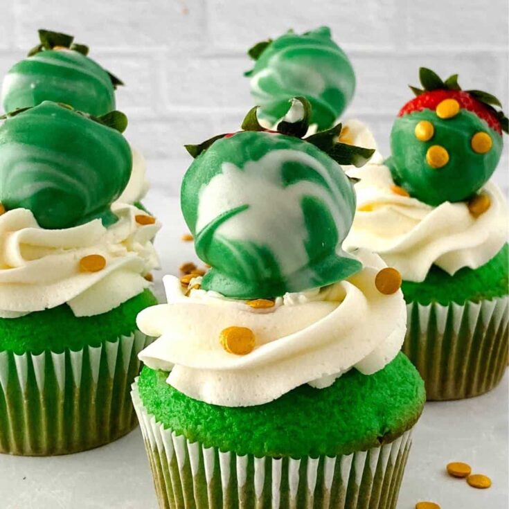 Image for Tasty St Patricks Day Cupcakes