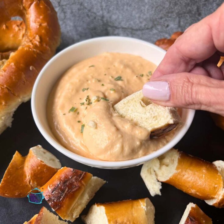 Image for Slow Cooker Soft Pretzel Cheese Dip
