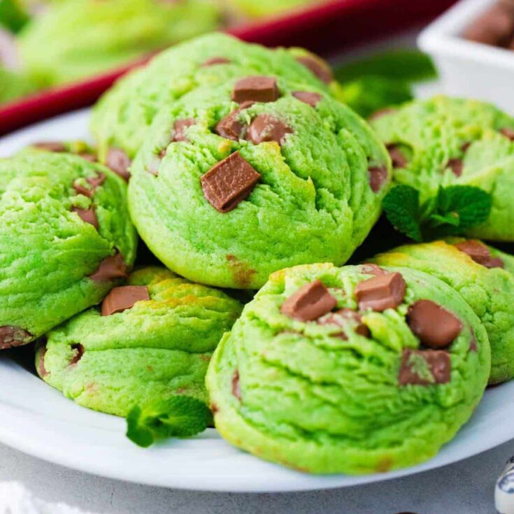 Image for Pudding Mint Chocolate Chip Cookies
