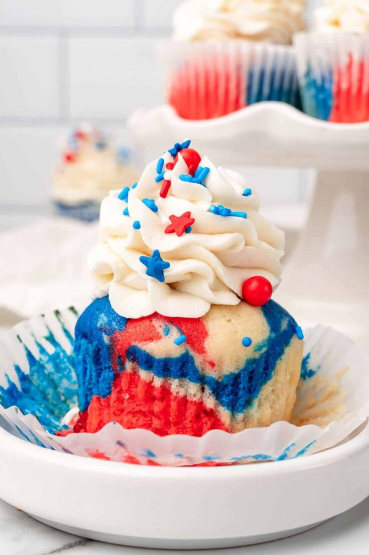 Image for 4th of July Cupcakes