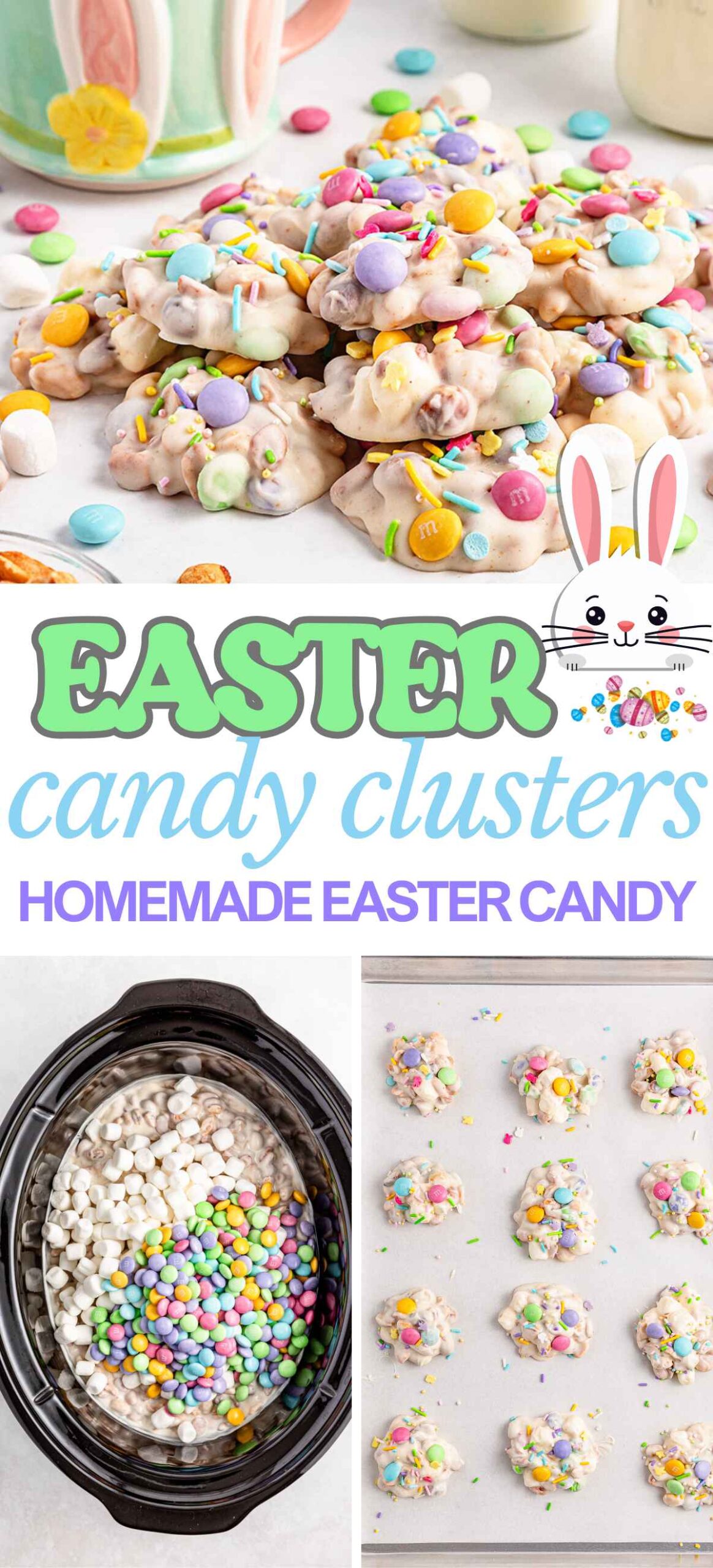Best Homemade Easter Candy Clusters in Crock Pot &ndash; Easy No-Bake Treat