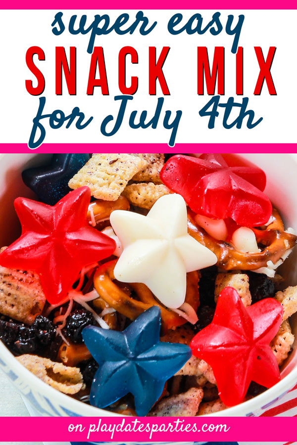 Image for Easy Patriotic Snack Mix