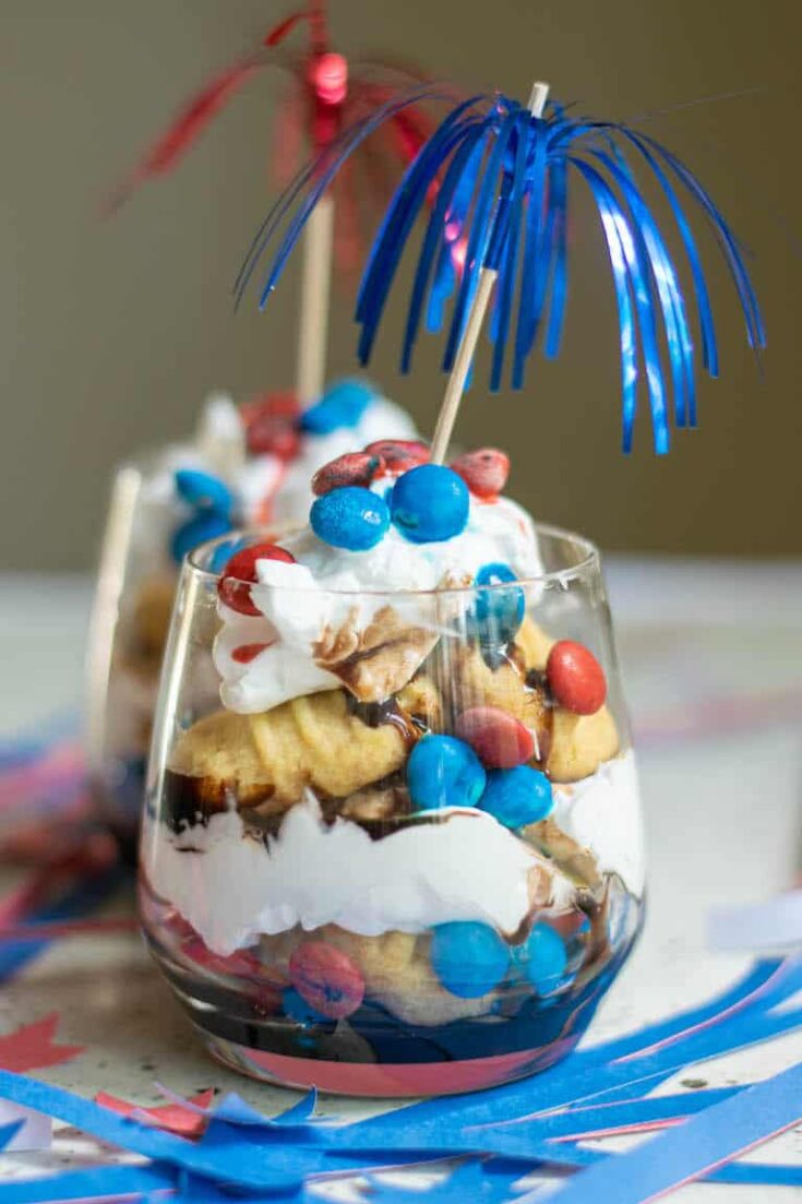 Image for Easy Red White And Blue Trifle