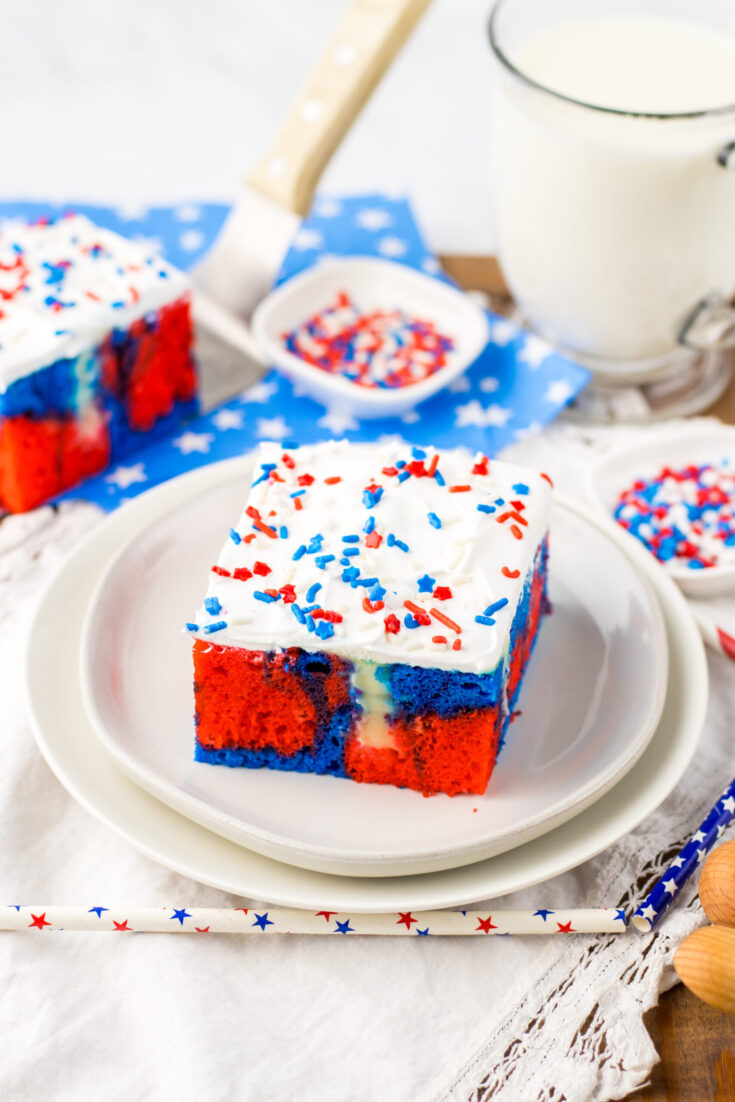 Image for Red White and Blue Cake