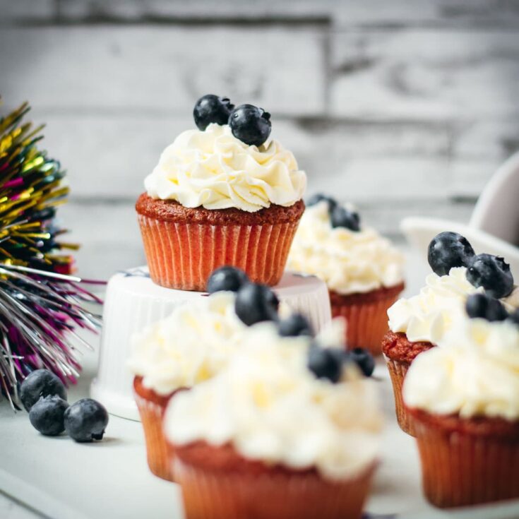 Image for Easy 4th of July Cupcake Recipe