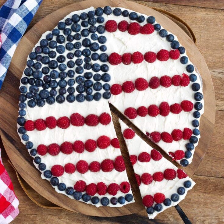 Image for Patriotic Fruit Pizza