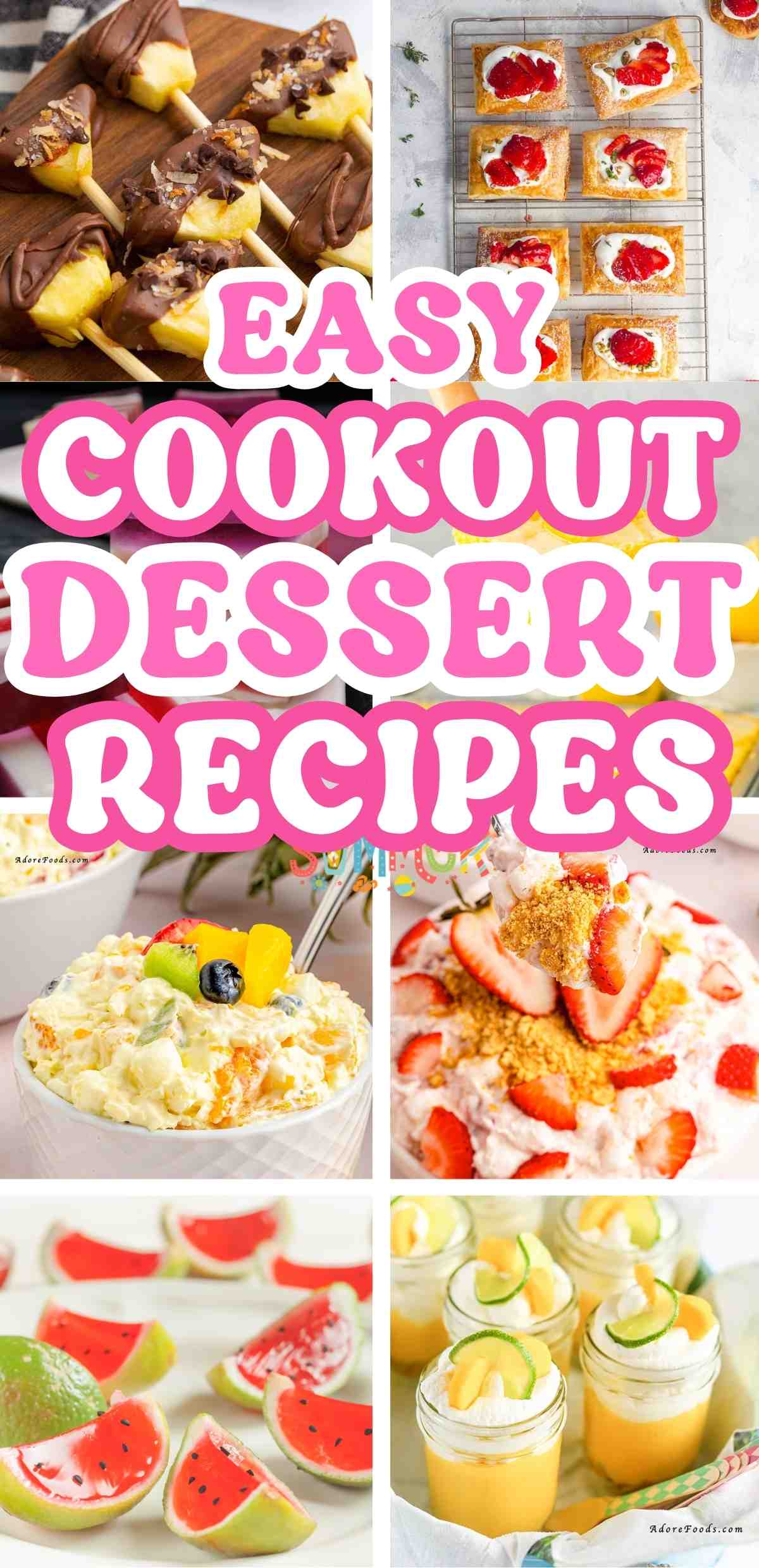 20 Easy Cookout Dessert Recipes for Summer BBQ