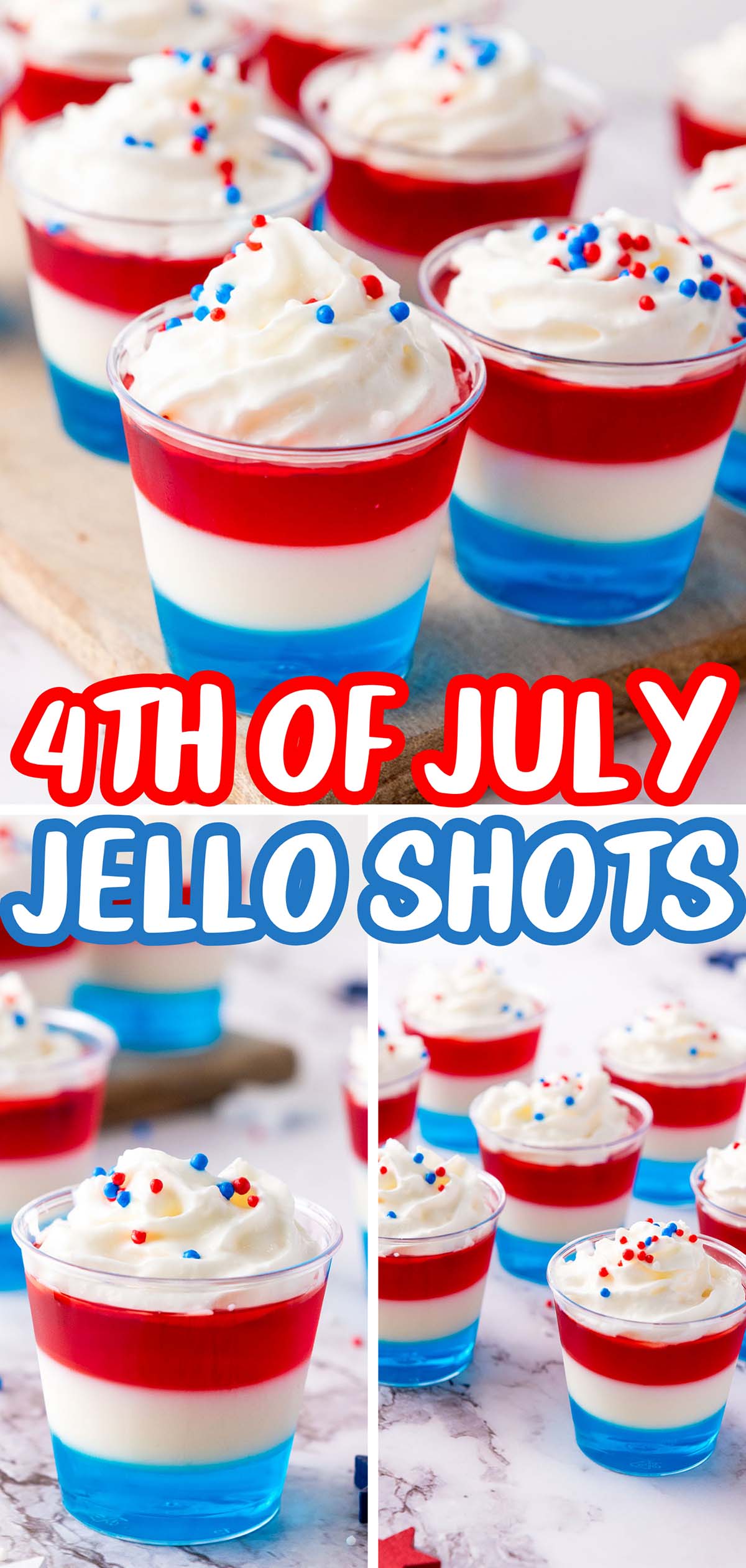 4th of July Jello Shots &ndash; Easy Party Treats for Summer BBQs