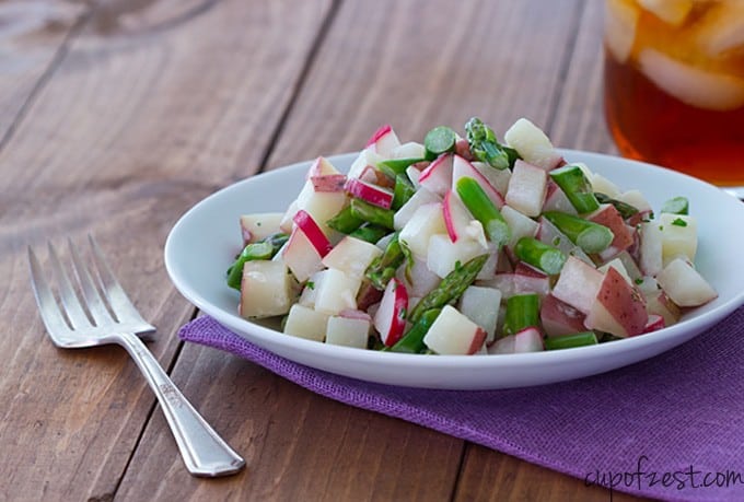 Image for Asparagus and Radish Potato Salad