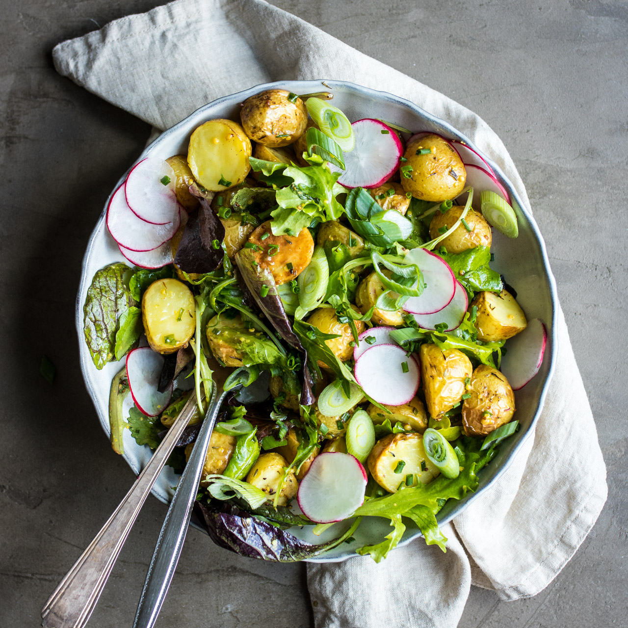 Image for Potato Salad with Maple Mustard Dressing 