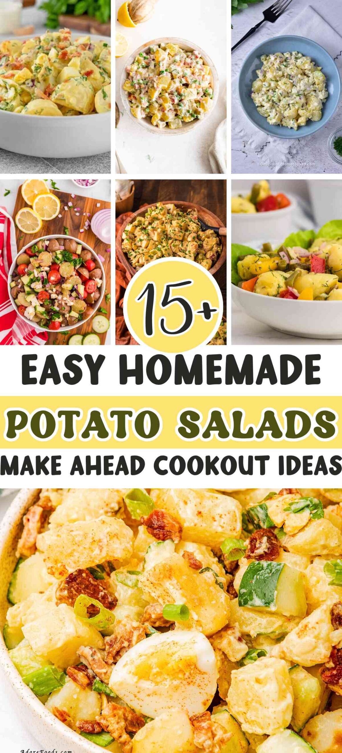 15 Potato Salad Recipes for Cookout &ndash; Easy BBQ Side Dishes for a Crowd