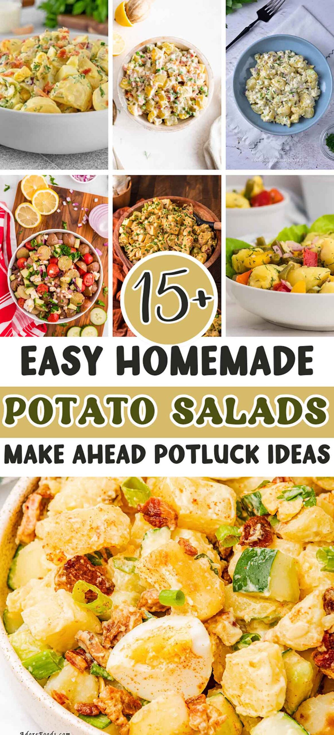 Best Homemade Potato Salads for Potlucks &ndash; Easy Crowd-Pleasing Side Dishes