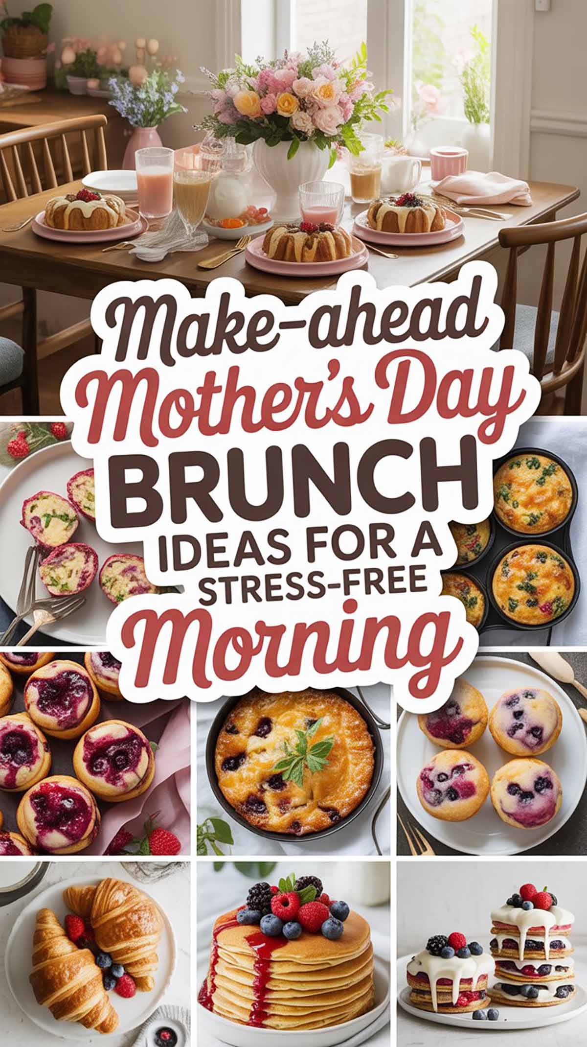 Make-Ahead Mother&rsquo;s Day Brunch Ideas for a Stress-Free Morning