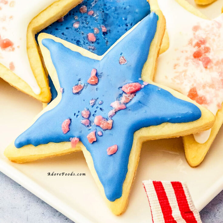 Image for 4th of July Sugar Firecracker Cookies with Popping Candy