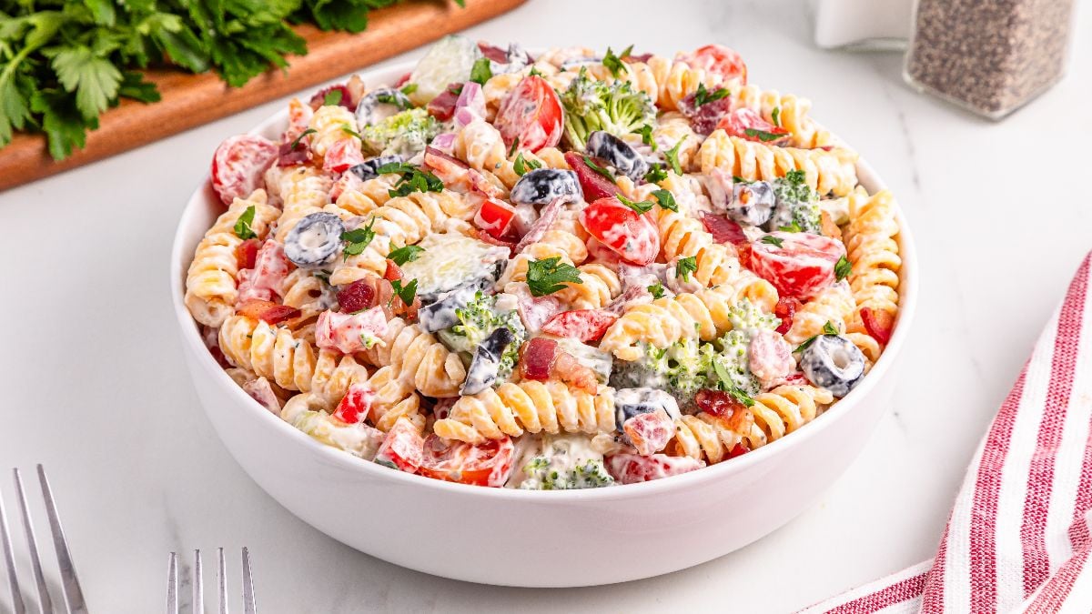 Image for Bacon Ranch Pasta Salad