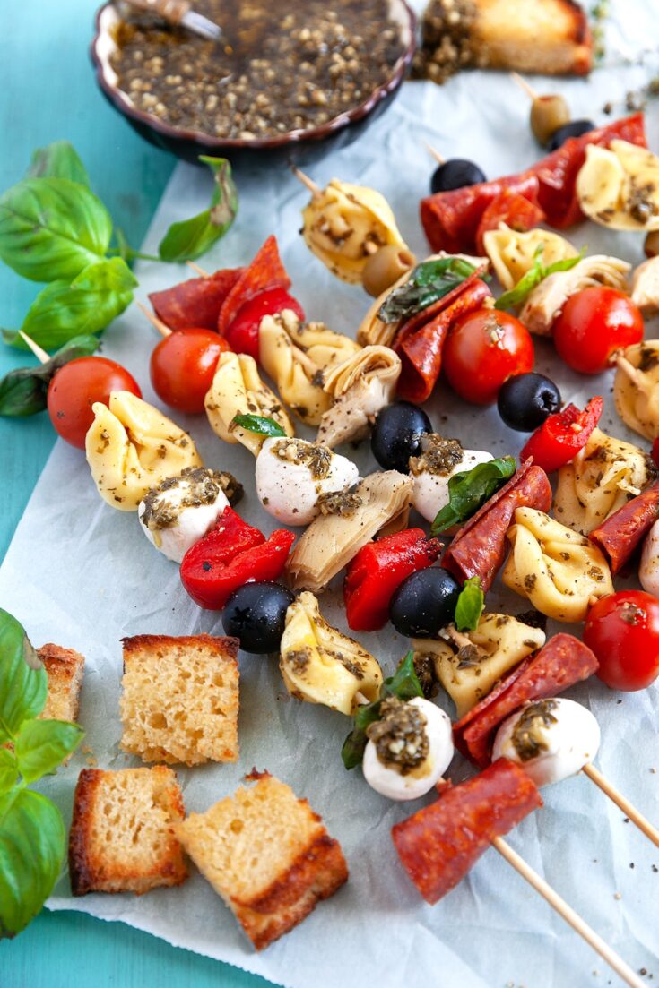 Image for Appetizer Tortellini Skewers