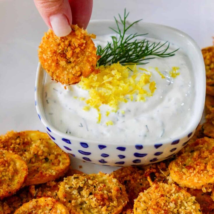Image for Baked Zucchini Chips