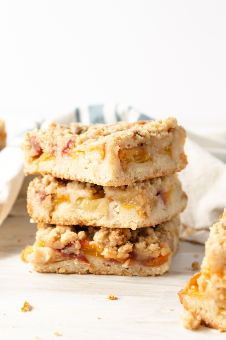 Image for Fresh Peach Crumb Bars