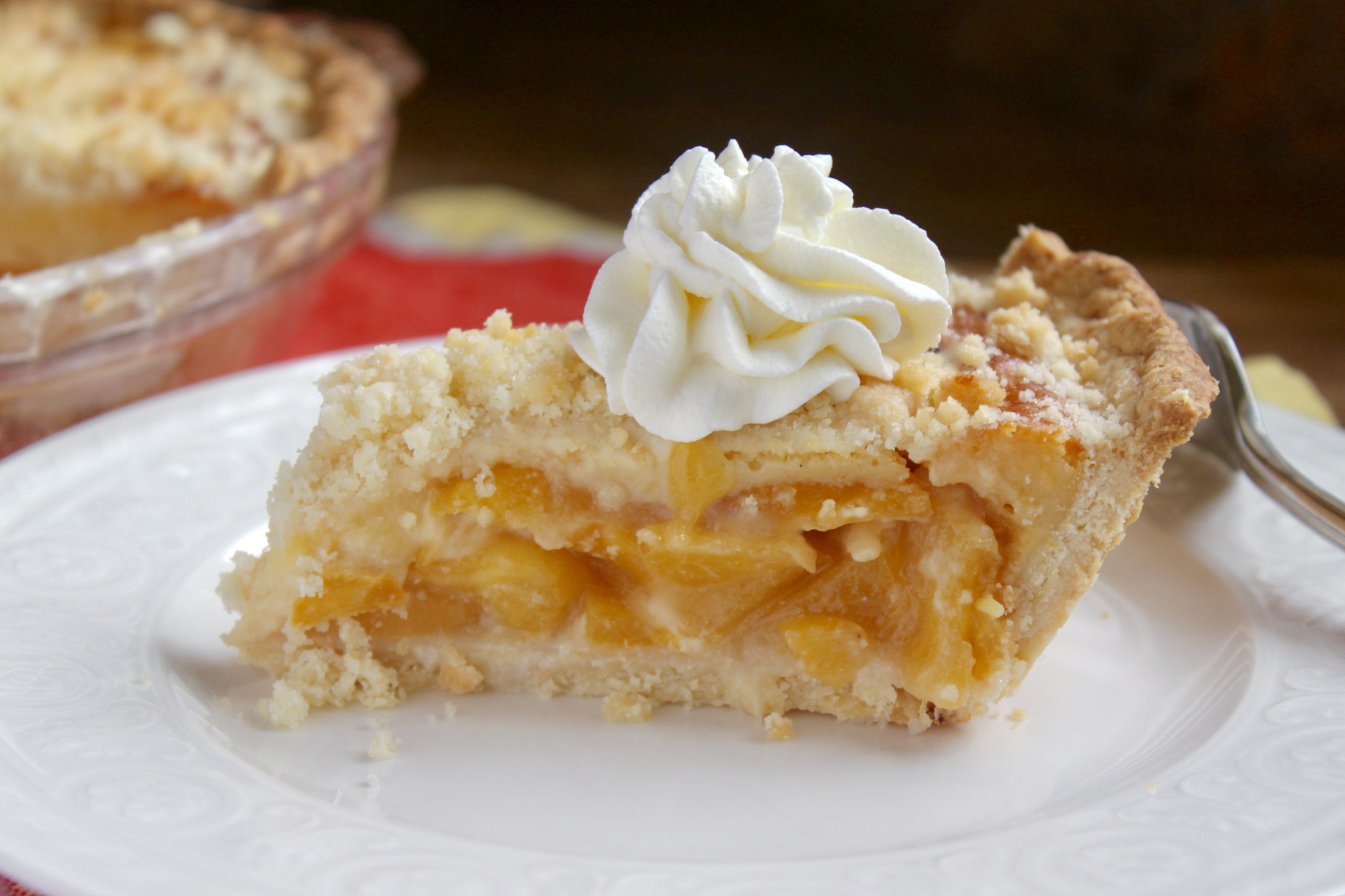 Image for Peach Custard Pie
