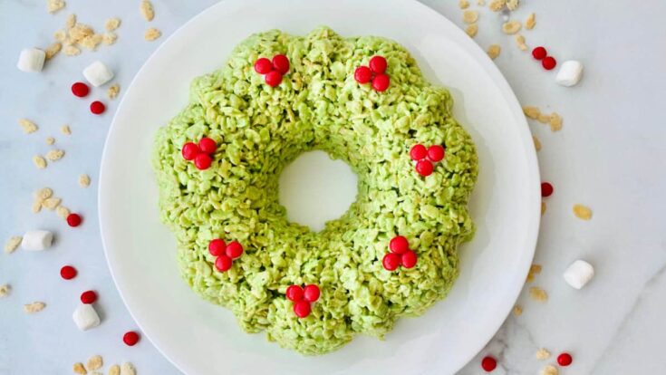 Image for Christmas Rice Krispies Treats Wreath
