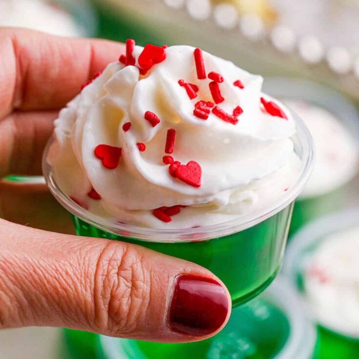 Image for Easy Grinch Jello Shots Recipe