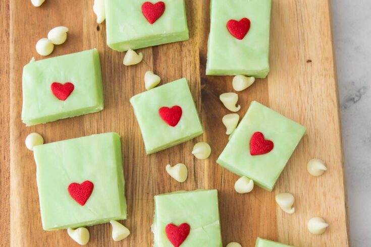 Image for Easy Grinch Fudge (No-Bake!) &ndash; The Perfect Christmas Sweet Treat